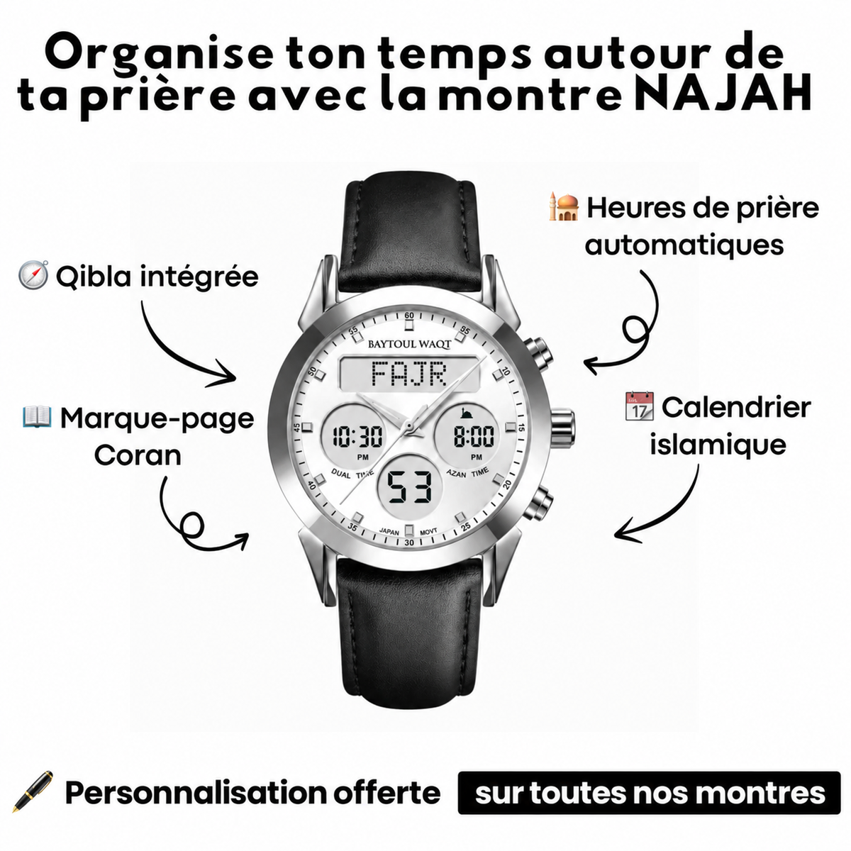 Montre NAJĀH
